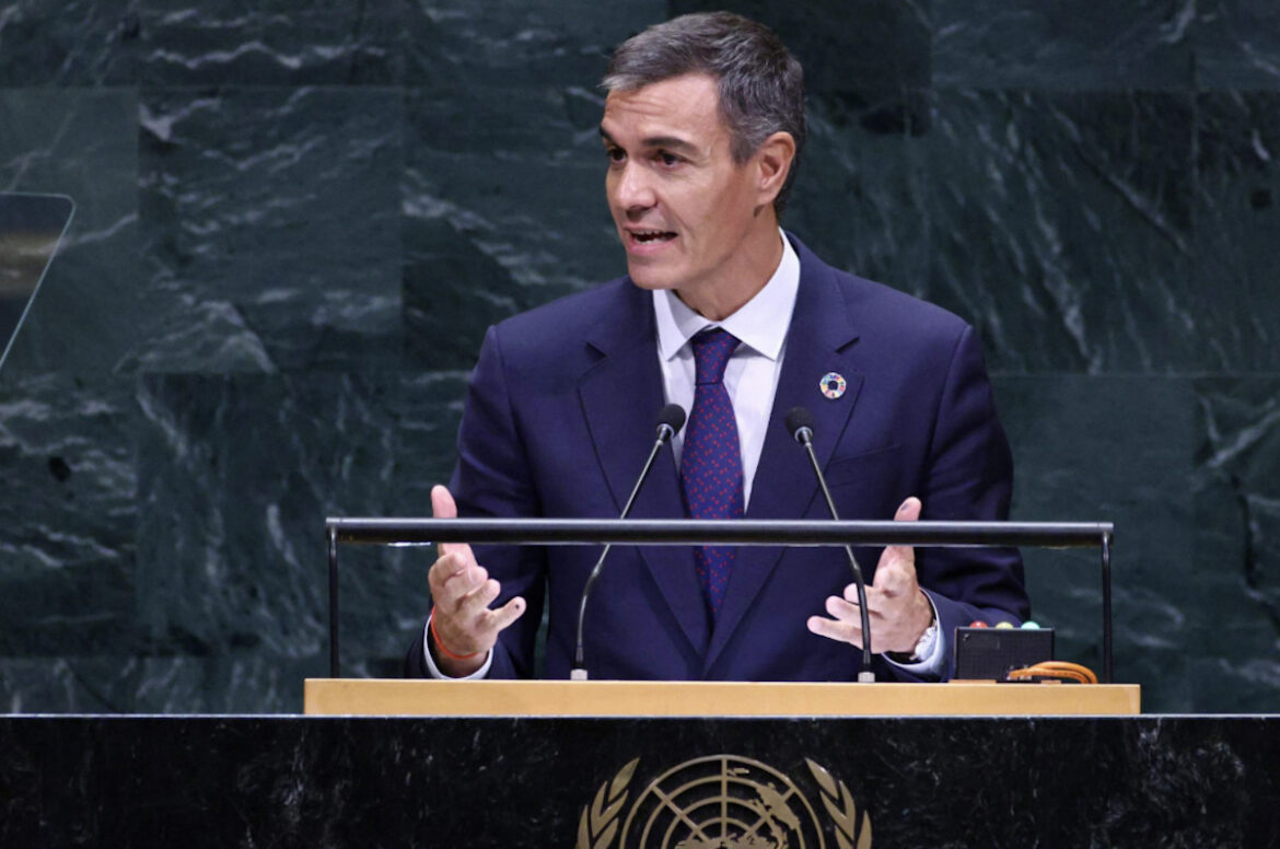 Sánchez haalt uit naar wereldleiders