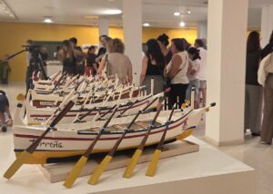 de jábegas van Juan Antonio Guiles op de expositie