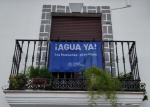 ¡Agua ya!, poster van plataforma Unidos por el Agua