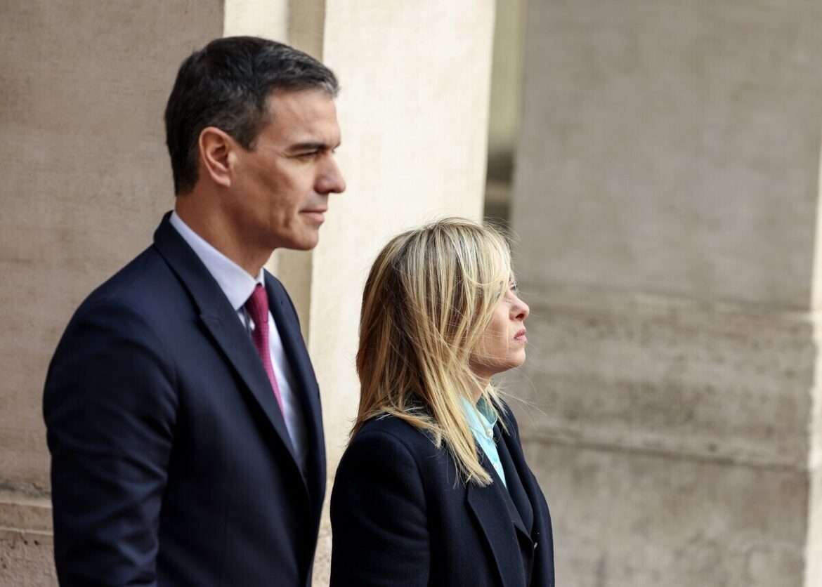 Sánchez en Meloni maken einde aan grenscontroles tussen Spanje en Italië