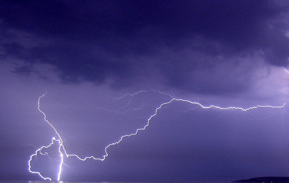 onweer in Spanje